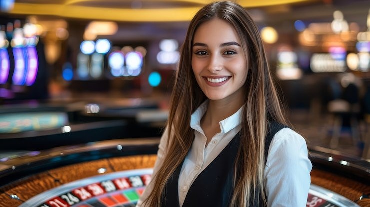 Meja baccarat tanpa komisi di studio live mgs88 dengan dealer profesional